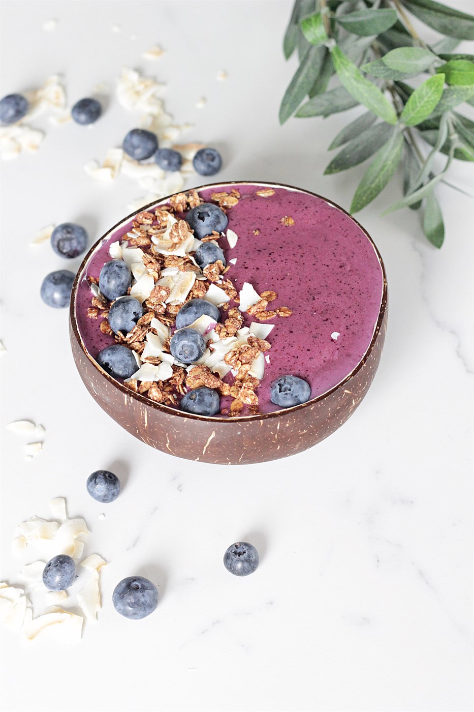 Ísey skyr bowl with blueberries