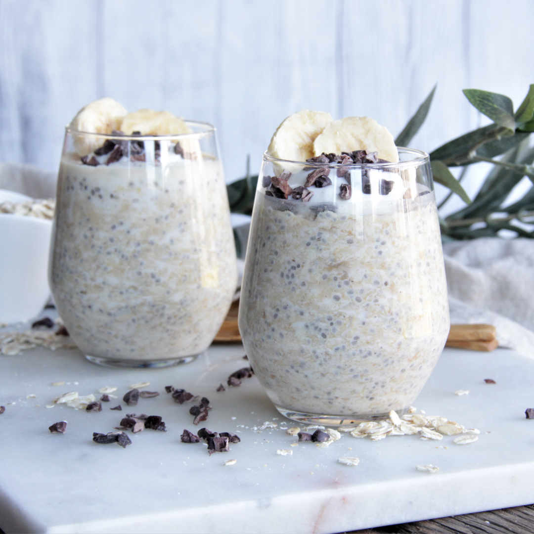 Skyr bowl with peanut butter and Ísey Skyr vanilla