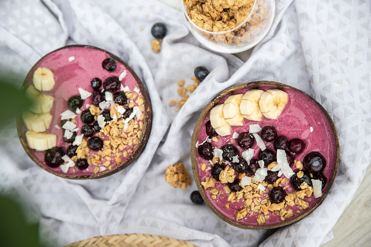Blueberry Ísey Skyr bowl
